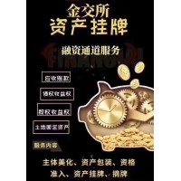 金较所挂牌多少钱?