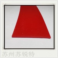 红色硅胶平板密实防尘耐高温密封条